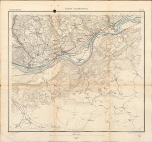 Pläne und Berechnungen zur Starkstromleitung zwischen Laufenburg/Schweiz und Albbruck