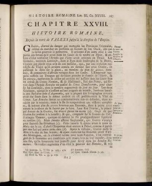 [Histoire du Régne de Gratien.]