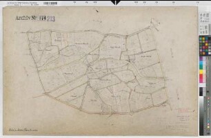 Schale (Hopsten), Umlegung Schale, Urkarte II Flur 18