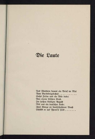 77-87, Die Laute
