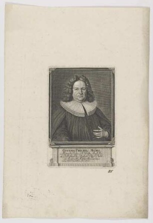 Bildnis des Gvstavus Philippus Mörl