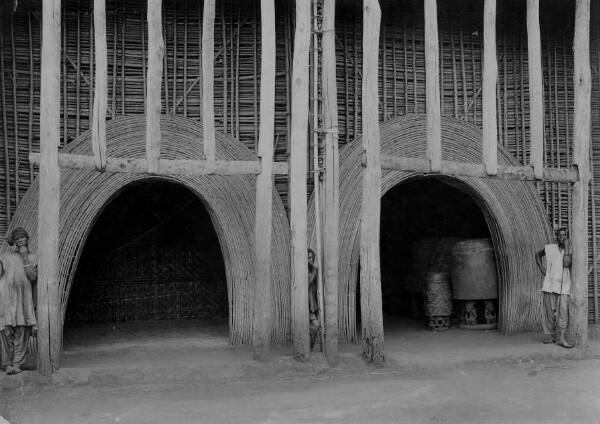 Entrance to the chief's house