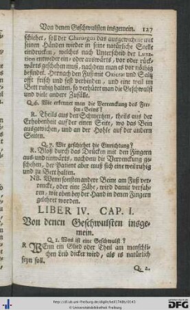 Liber IV. Geschwülste.