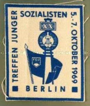 FDJ (Freie Deutsche Jugend), Treffen Junger Sozialisten zum 20. Jahrestag der DDR in Berlin