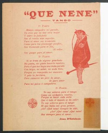 "Que nene" : Tango