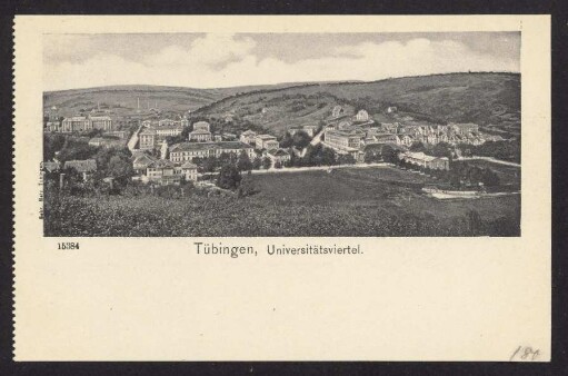 180, Tübingen, Universitätsviertel.