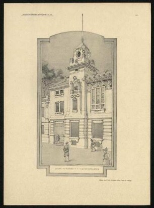 Tafel 68: Architektur-Skizze