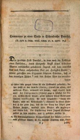 Altdeutsche Wälder. 1. 1813