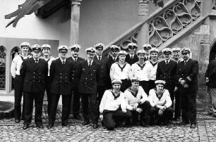Freiburg im Breisgau: Empfang der Mannschaft des Tross-Schiffes "Freiburg"