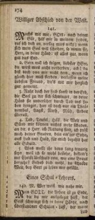 Eines Schul-Lehrers