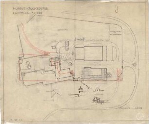Littmann, Max; Bocksberg; Hofgut - Lageplan