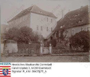 Burgheßler, Rittergut v. Tiedemann-Brandis / Außenansicht