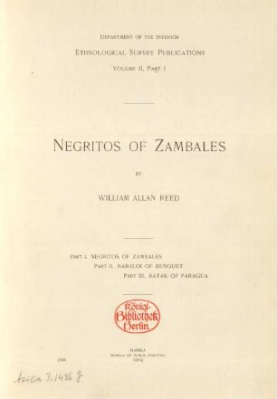Negritos of Zambales
