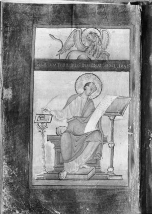Strahover Evangeliar — Der Evangelist Markus, Folio 173verso