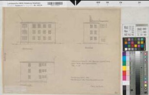 Arnsberg, Bezirksregierung, Regierungsgebäude, Seibertzstr. 1, Kanzleigebäude, Ansicht