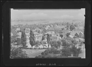 Boxdorf. Blick von der Windmühle auf Boxdorf