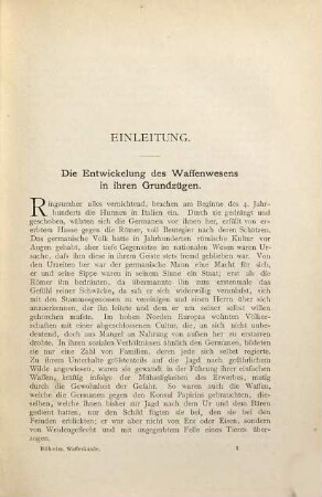 Handbuch der Waffenkunde : das Waffenwesen in seiner historischen Entwickelung vom Beginn des Mittelalters bis zum Ende des 18. Jahrhunderts