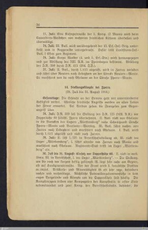 14. Stellungskämpfe bei Ypern
