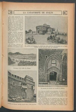 La catástrofe de Italia