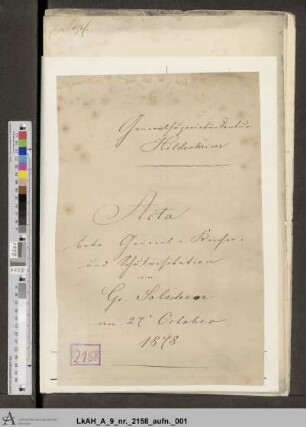 Groß Solschen: Visitationsakten