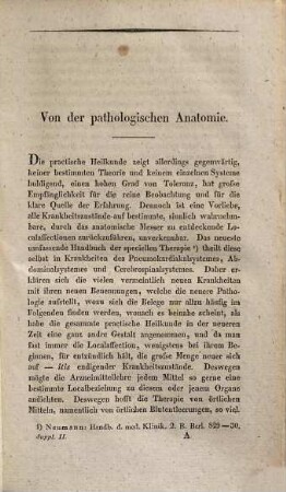 Die specielle Therapie, 11. Die neuesten Entdeckungen, Erfahrungen und Ansichten in der practischen Heilkunde ; 2