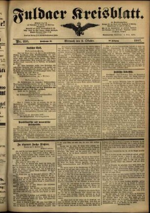 Ausgabe vom Mittwoch, den 02. Oktober 1907.