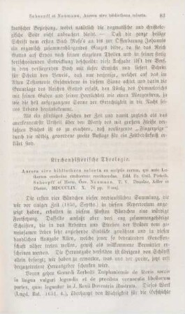 83-100 Kirchenhistorische Theologie