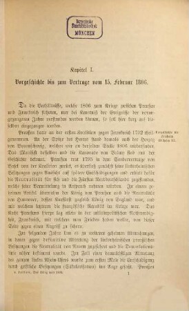 Der Krieg von 1806 und 1807, 1. Jena und Auerstedt