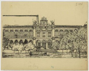 Universität zu Evora, Hof