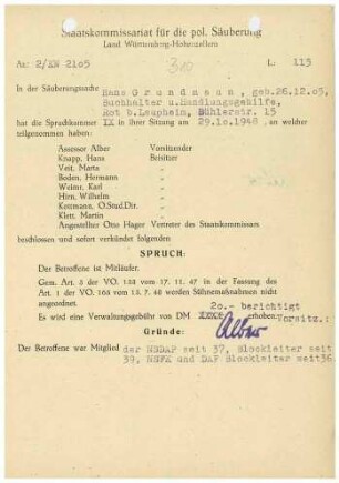 Grundmann, Hans
