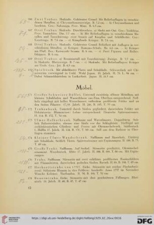 Möbel (Nr. 171-305)