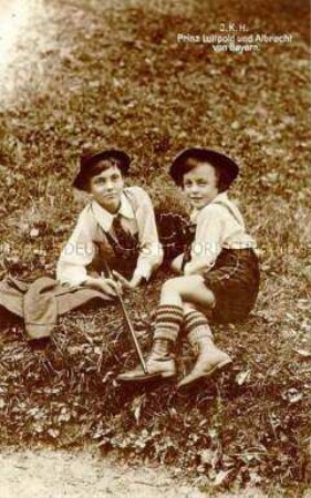 Luitpold und Albrecht von Bayern