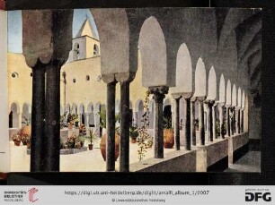 Amalfi - Chiostro costruito da S. Francesco