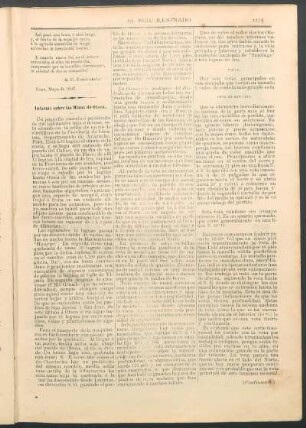 Informe sobre las Minas de Otoca.