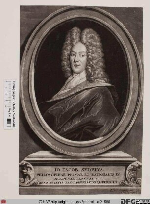 Bildnis Johann Jacob Syrbius