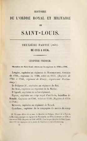 Histoire de l'ordre royal et militaire de Saint-Louis : depuis son institution en 1693 jusqu'en 1830, 2