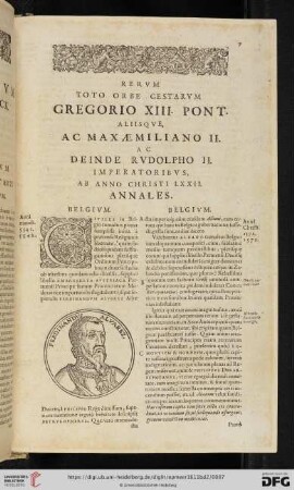 [Anni mundi 5541 - 5550 / Anni Christi 1571 - 1580]