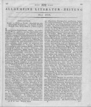 Gerlach, G. W.: Grundriß der philosophischen Rechtslehre. Halle: Gebauer 1824