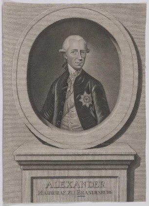 Bildnis des Alexander, Markgraf zu Brandenburg