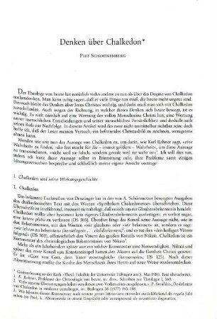 295-305 Denken über Chalkedon