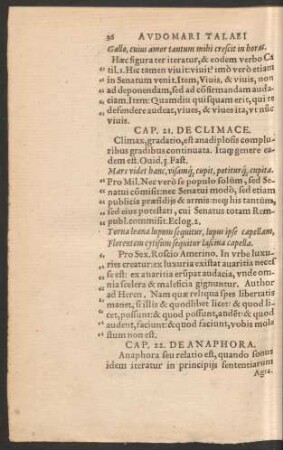 Cap. 22. De Anaphora.