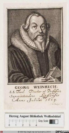 Bildnis Georg Weinrich