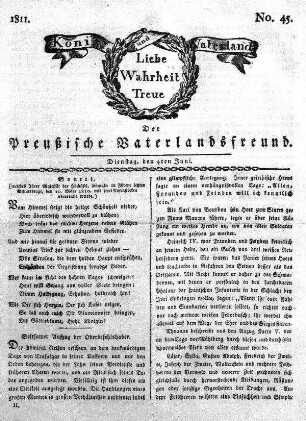 No. 45., vom 4ten Juni