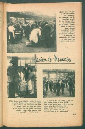 Haciendo memoria