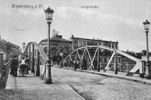 Langebrücke & Postkarte Dr. Klein, Arolsen