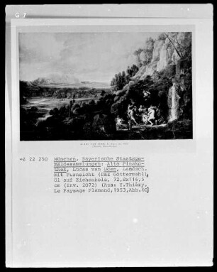 Landschaft mit Fernsicht
