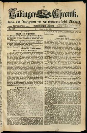 607-614, 30. Juli (Nro. 147) - 31. Juli (Nro. 148)