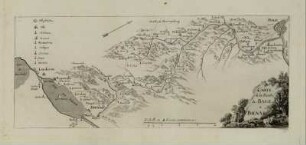 Carte de la Route de Bale a Bienne.