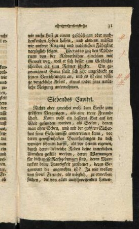 31-33, Siebendes Kapitel