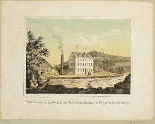Die Argentan- und Argentanwarenfabrik der Gebrüder Lindner und Unger in Auerhammer (Aue-Auerhammer) im Erzgebirge, 1842 gegründet
